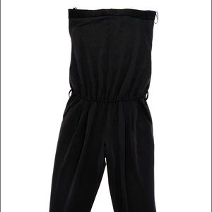 Gaudi black off shoulder jumpsuit